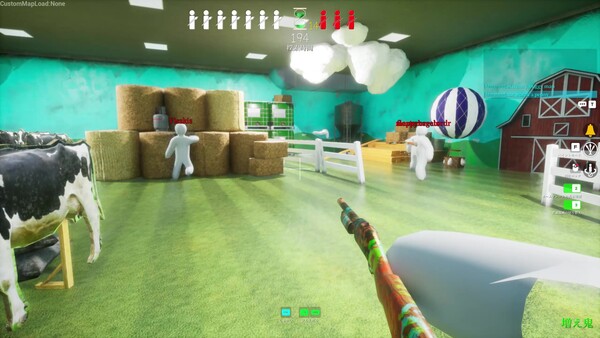 MECCHA CHAMELEON screenshot with hard surfaces and props
